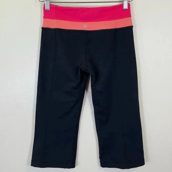 Lululemon Luon Reversible  Groove Crop Pant - Picture 9 of 13
